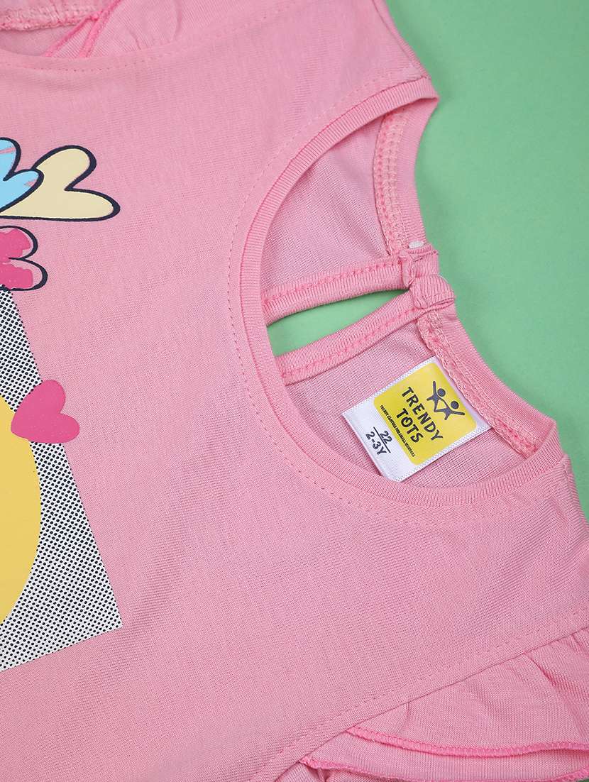girls printed top and skirts set - 22298007 -  Standard Image - 3