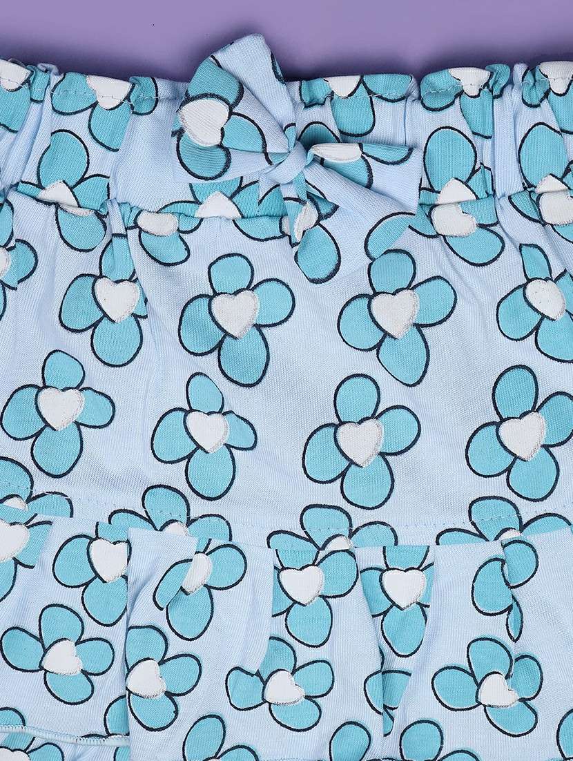 girls printed top and skirt set - 22298010 -  Standard Image - 5