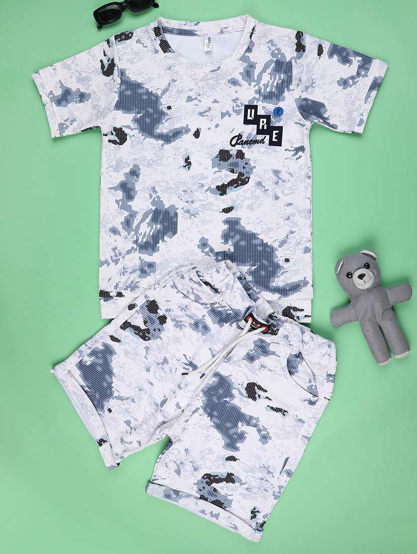 boys t-shirt and shorts co-ord set