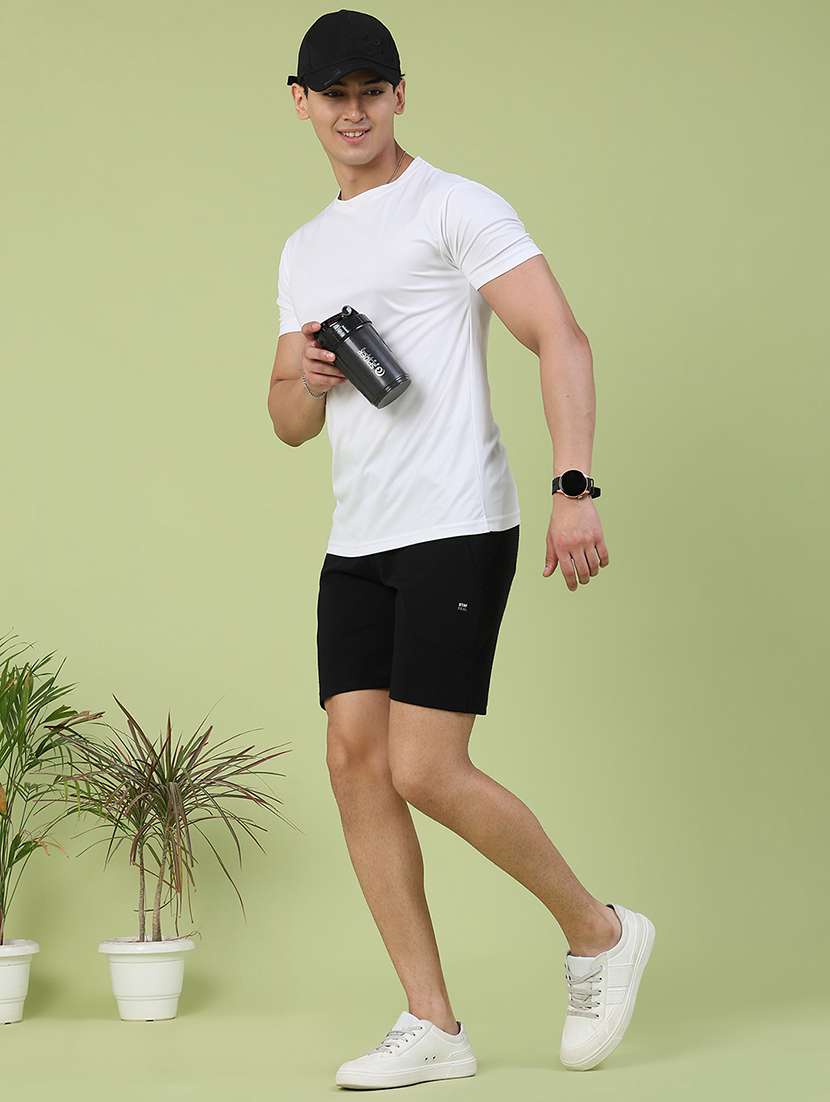 men self design mid rise regular fit sports shorts - 22298057 -  Standard Image - 5
