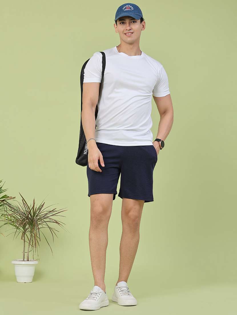 men self design mid rise regular fit sports shorts - 22298058 -  Standard Image - 5