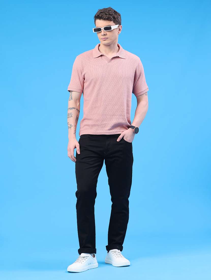 men self design short sleeve regular fit polo t-shirt - 22298317 -  Standard Image - 5