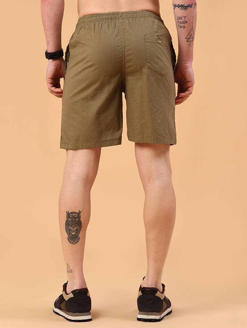 olive cotton  short - 22298349 -  Standard Image - 3