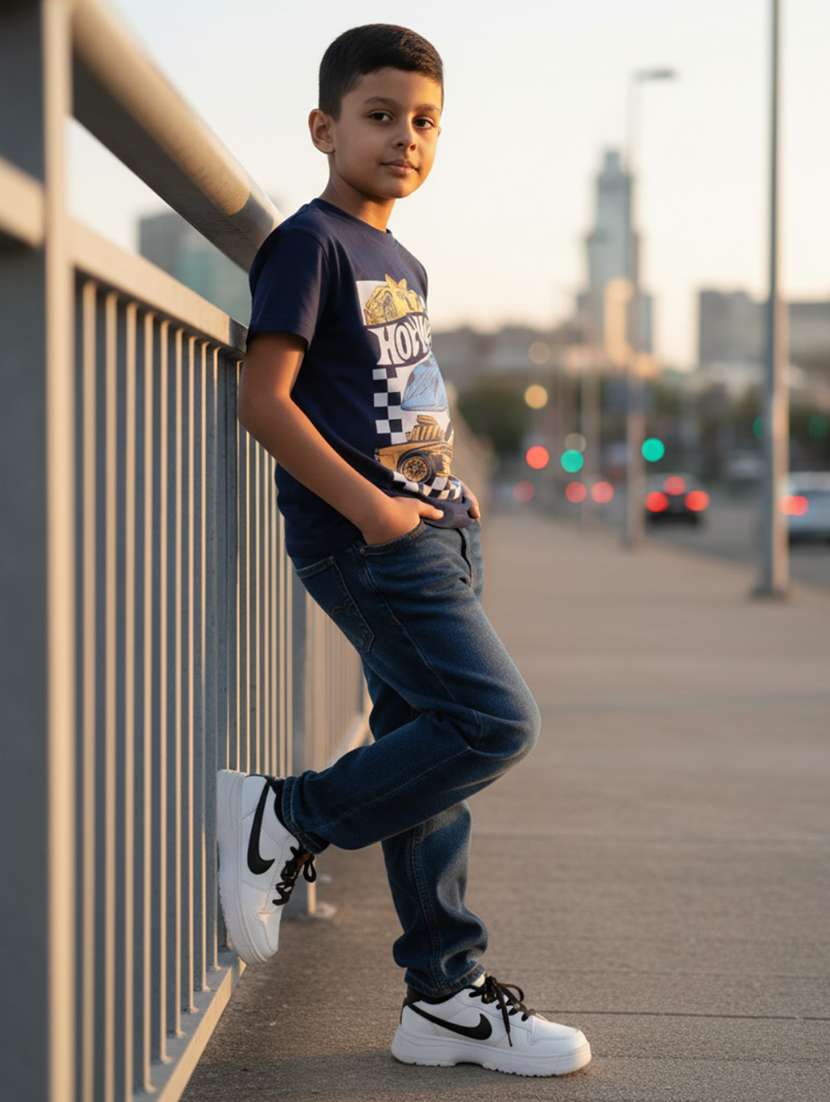 boys printed short sleeve t-shirt - 22298462 -  Standard Image - 3