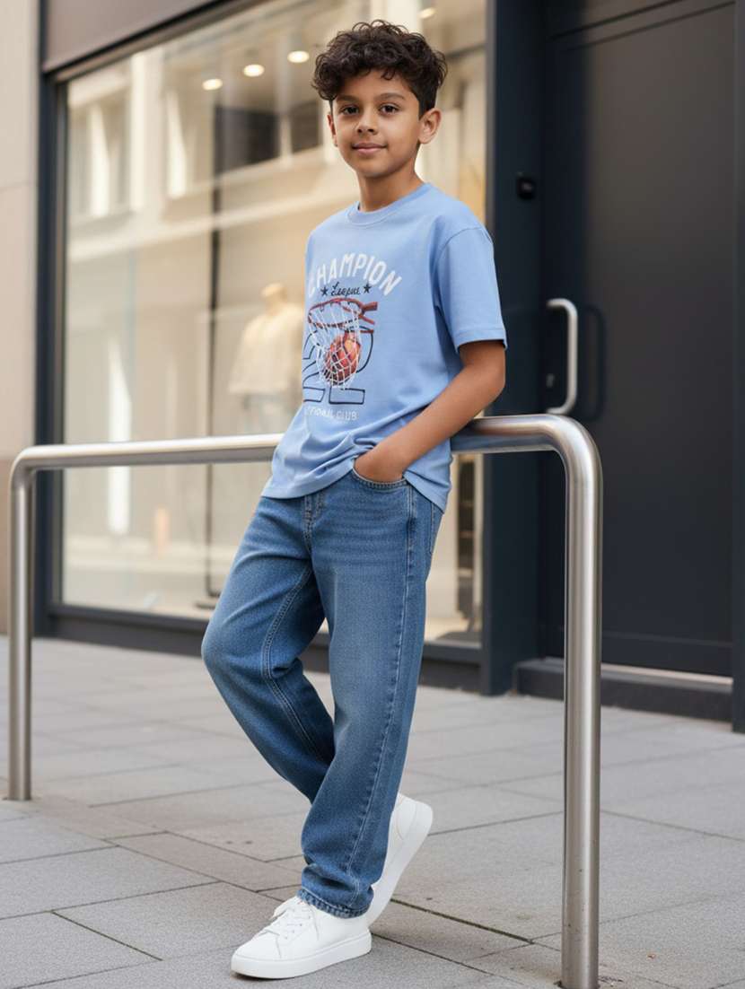 boys printed short sleeve t-shirt - 22298466 -  Standard Image - 3