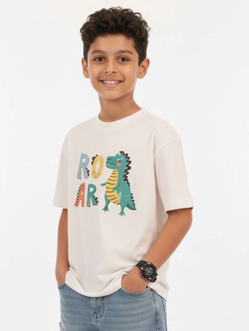 boys printed short sleeve t-shirt