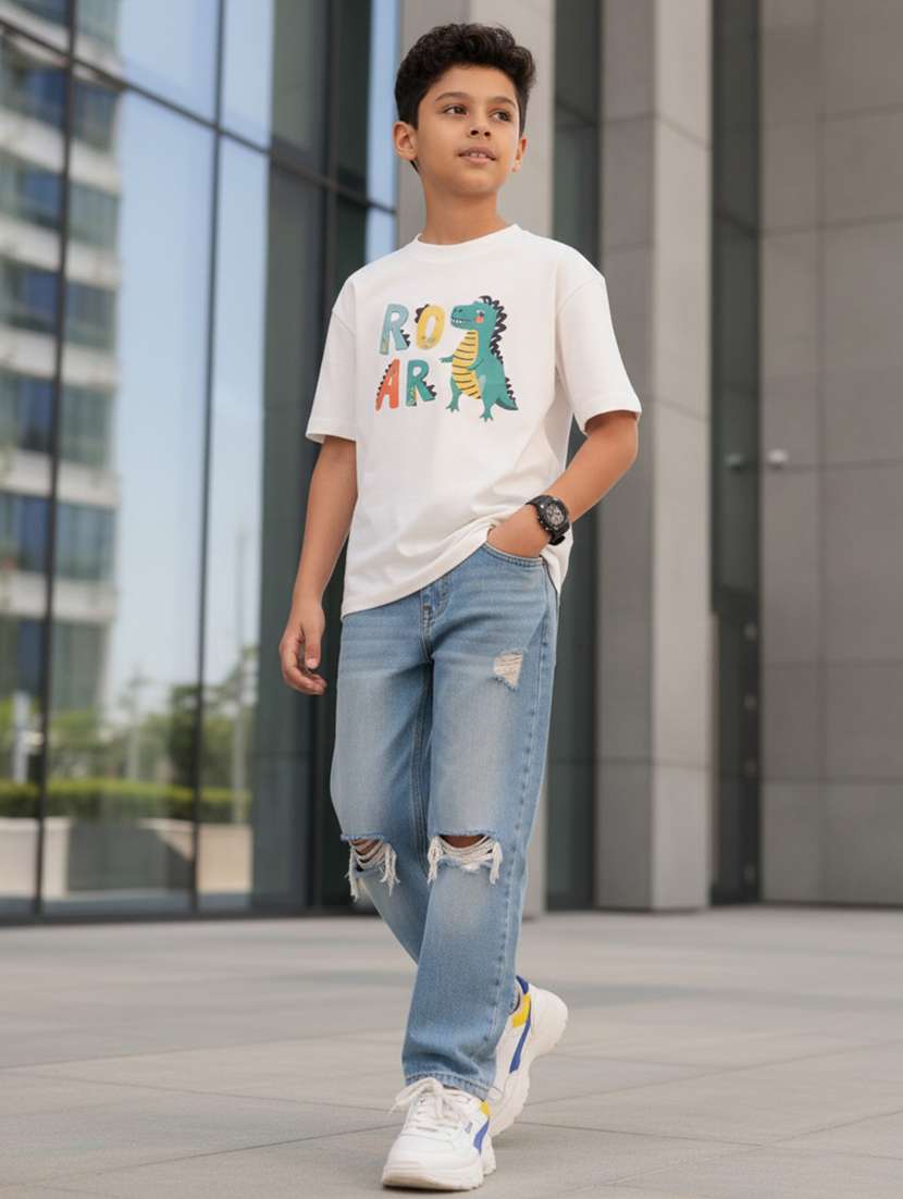 boys printed short sleeve t-shirt - 22298467 -  Standard Image - 3