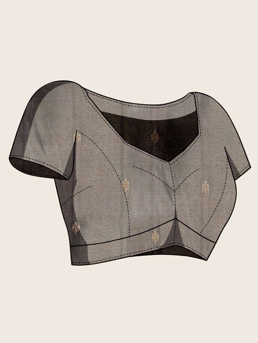 women self design banarasi saree with blouse - 22298671 -  Standard Image - 5