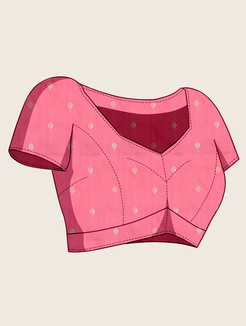 women self design banarasi saree with blouse - 22298680 -  Standard Image - 5