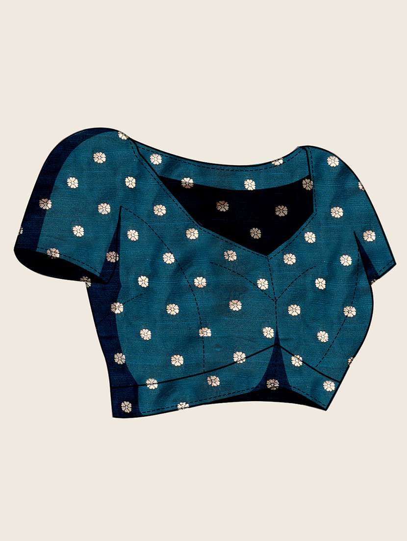 women self design paithani saree with blouse - 22298742 -  Standard Image - 5