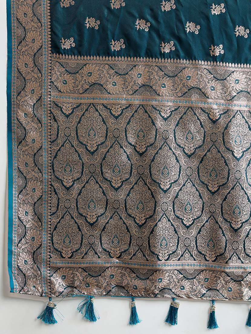 women self design banarasi saree with blouse - 22298974 -  Standard Image - 5