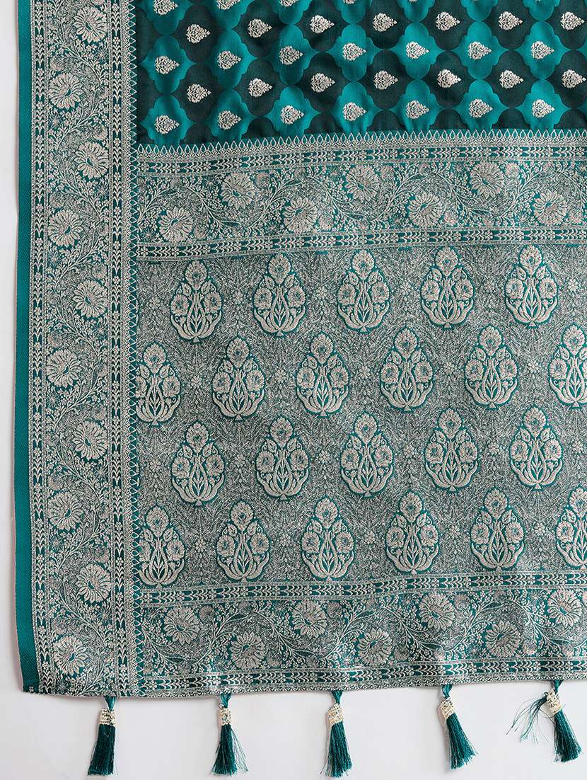 women self design banarasi saree with blouse - 22298993 -  Standard Image - 5