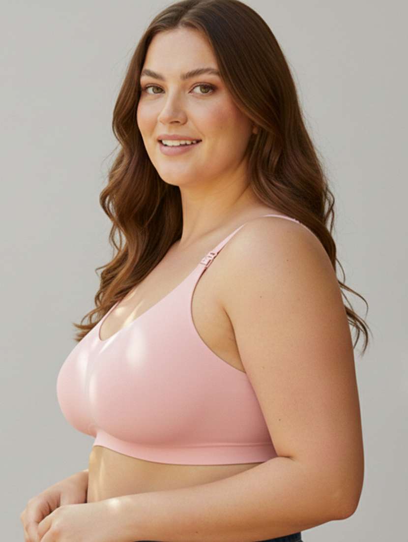 women plus size solid non padded bra - 22299011 -  Standard Image - 3