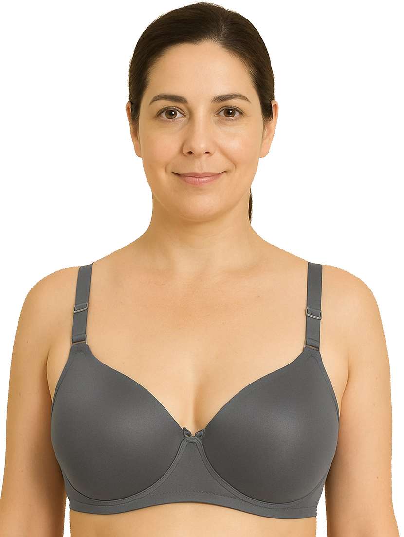 women plus size solid non padded bra