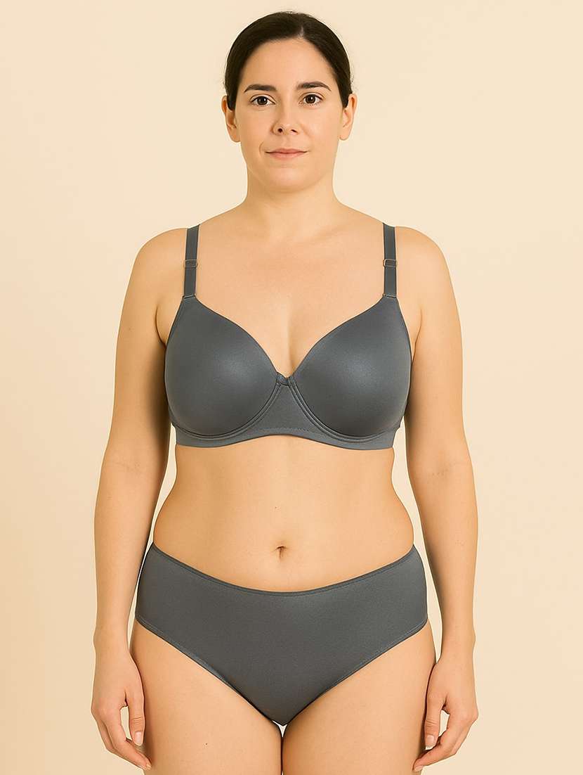 women plus size solid non padded bra - 22299032 -  Standard Image - 3