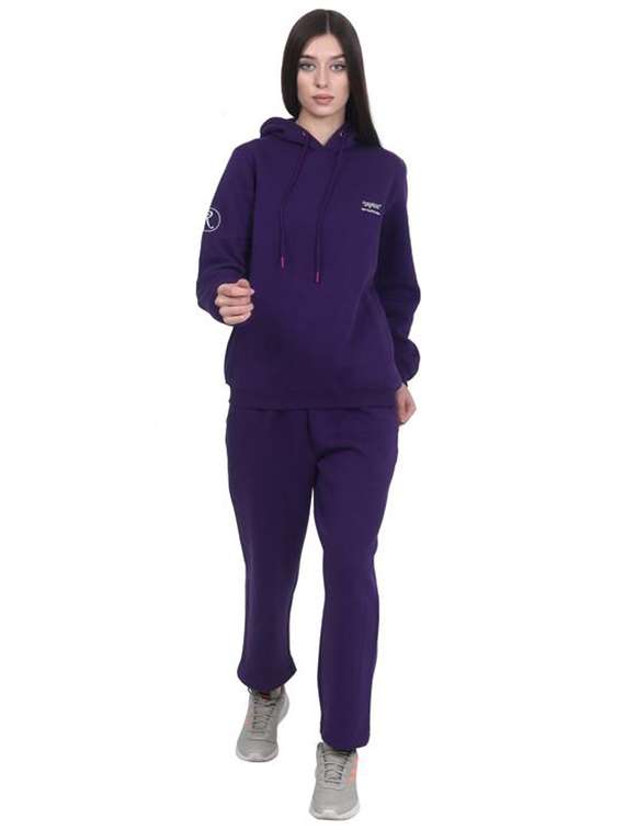 women solid winter wear co-ord set