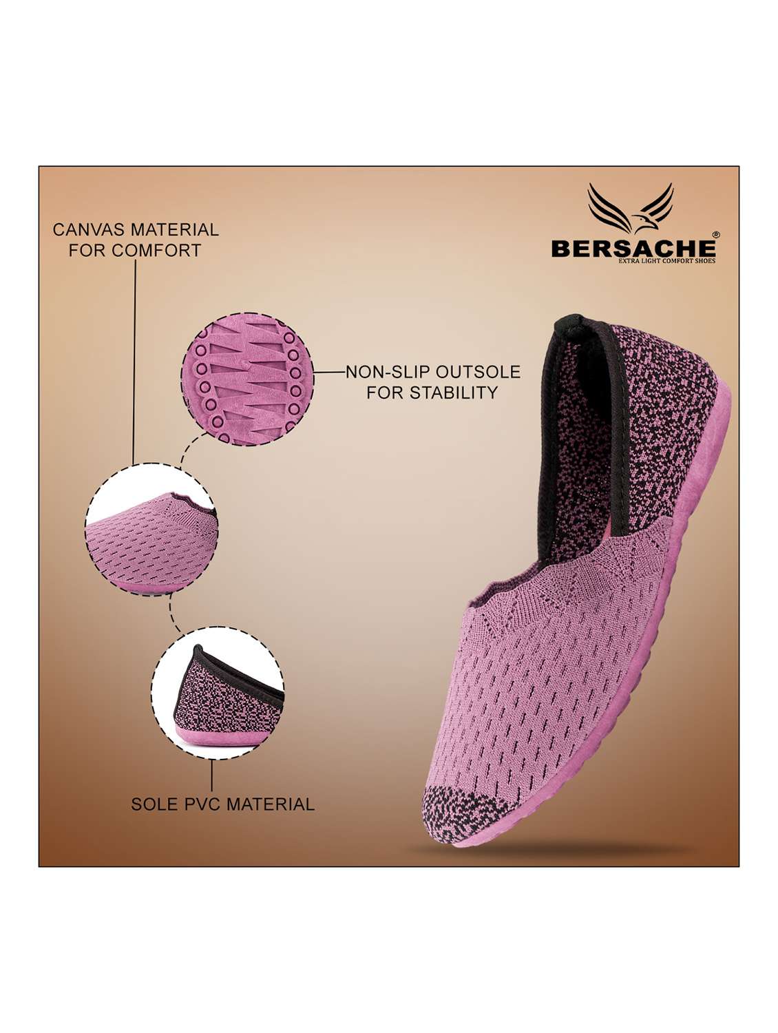 women solid slip on ballerina - 22299184 -  Standard Image - 5