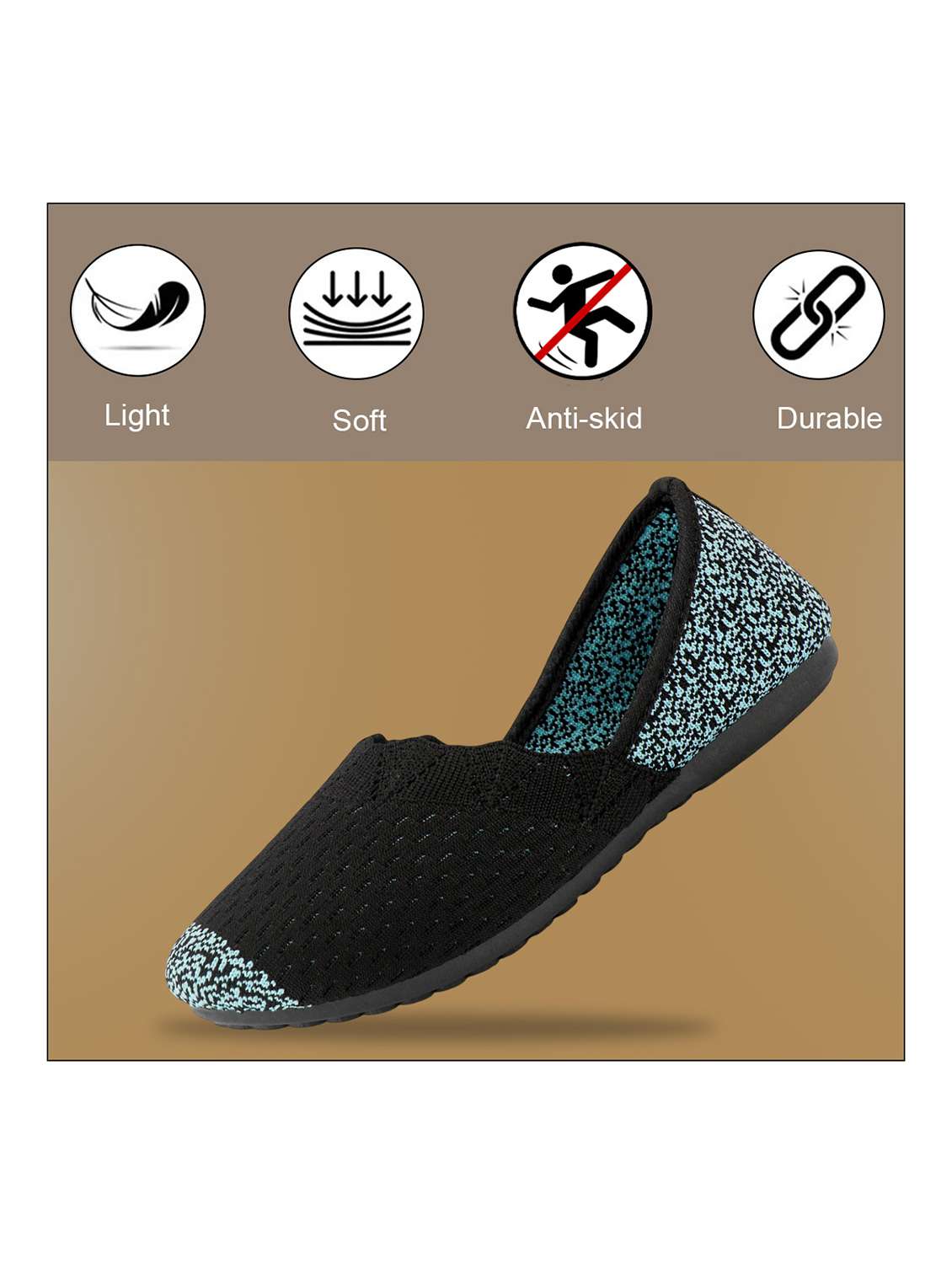 women solid slip on ballerina - 22299185 -  Standard Image - 3