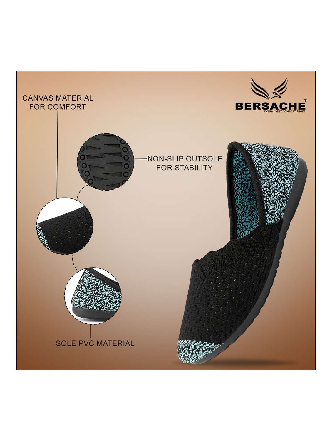 women solid slip on ballerina - 22299185 -  Standard Image - 5