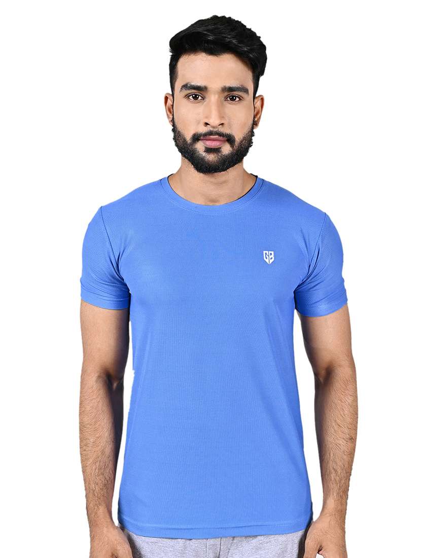 men logo print short sleeve slim fit t-shirt