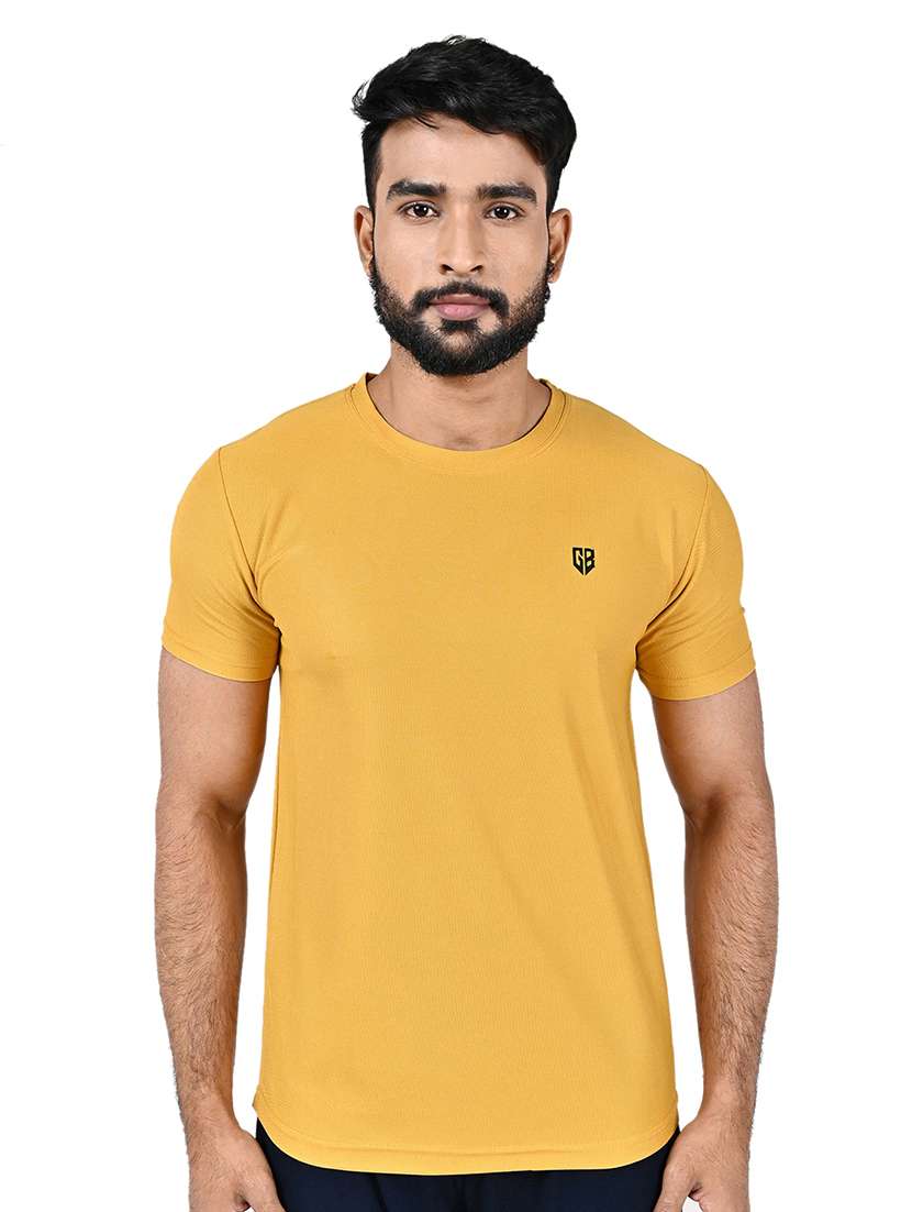 men logo print short sleeve slim fit t-shirt