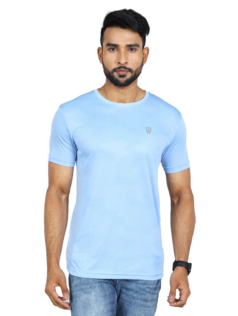 men printed short sleeve slim fit t-shirt