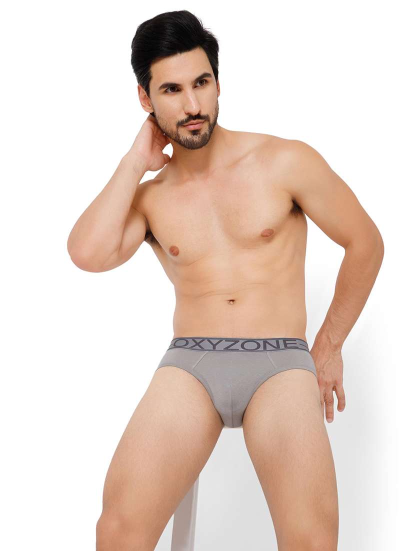 men solid low rise hipster brief - 22299373 -  Standard Image - 3