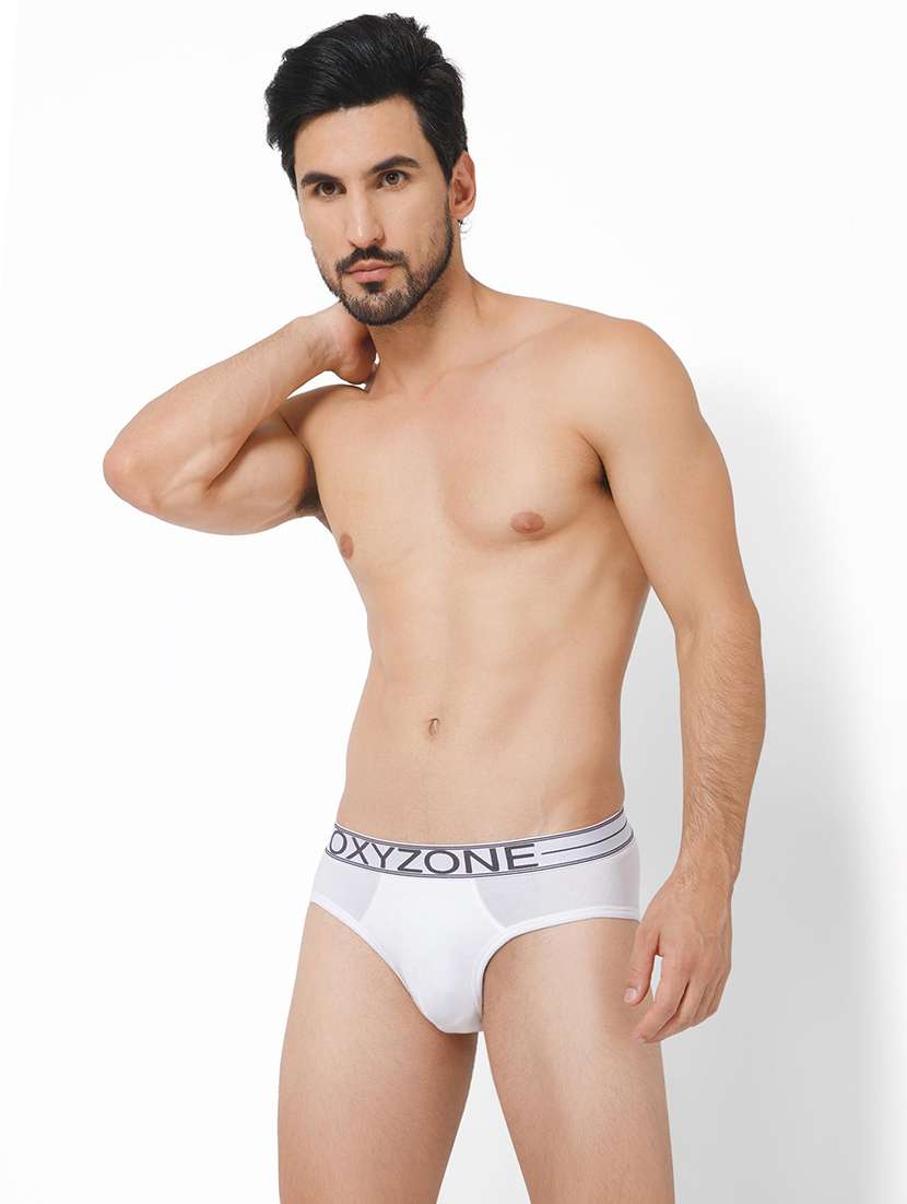 men solid low rise hipster brief - 22299374 -  Standard Image - 3