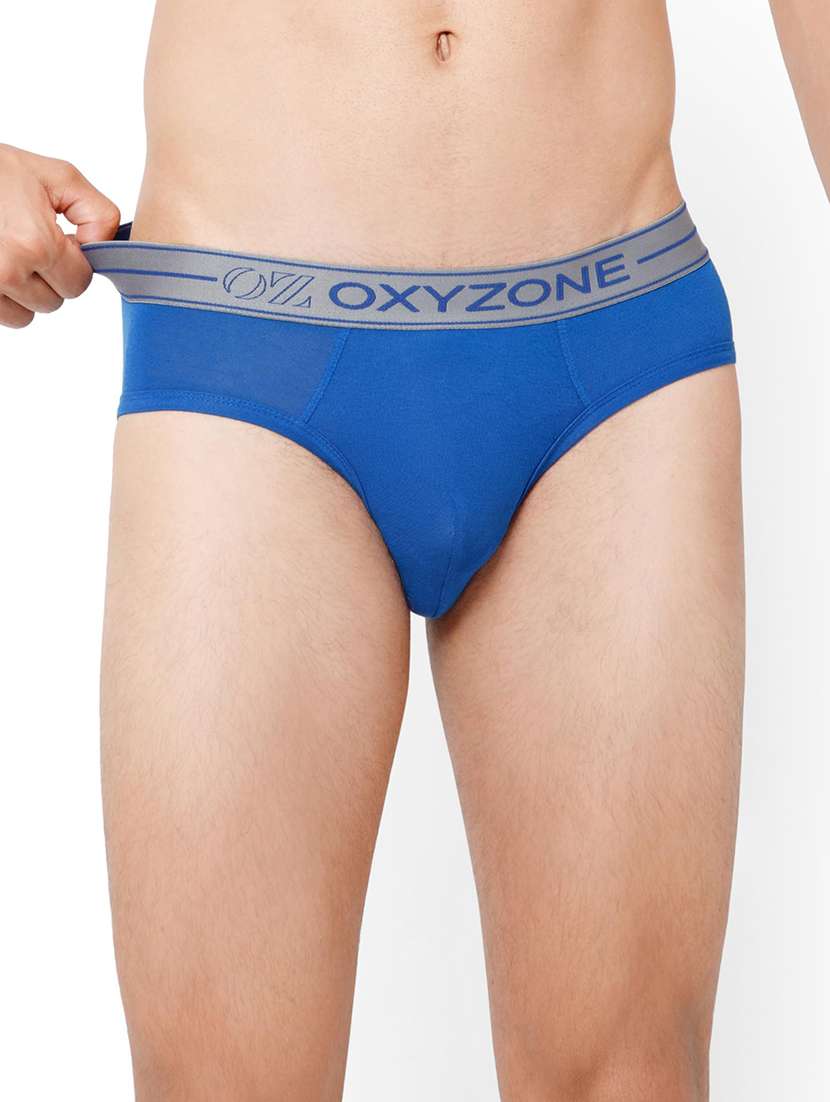 men solid low rise hipster brief