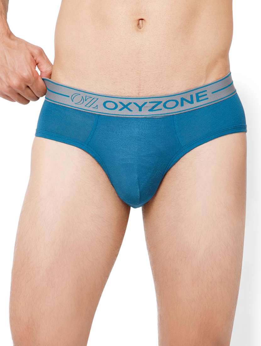men solid low rise hipster brief