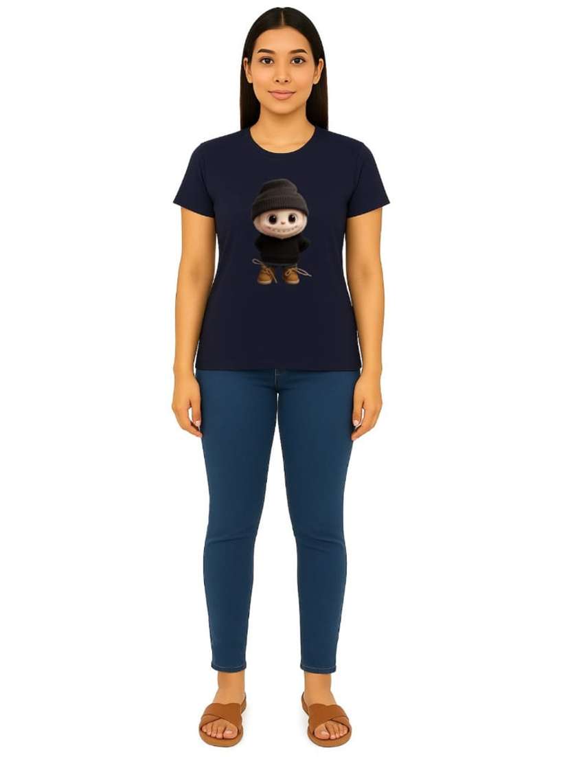 women printed short sleeve t-shirt - 22299449 -  Standard Image - 3