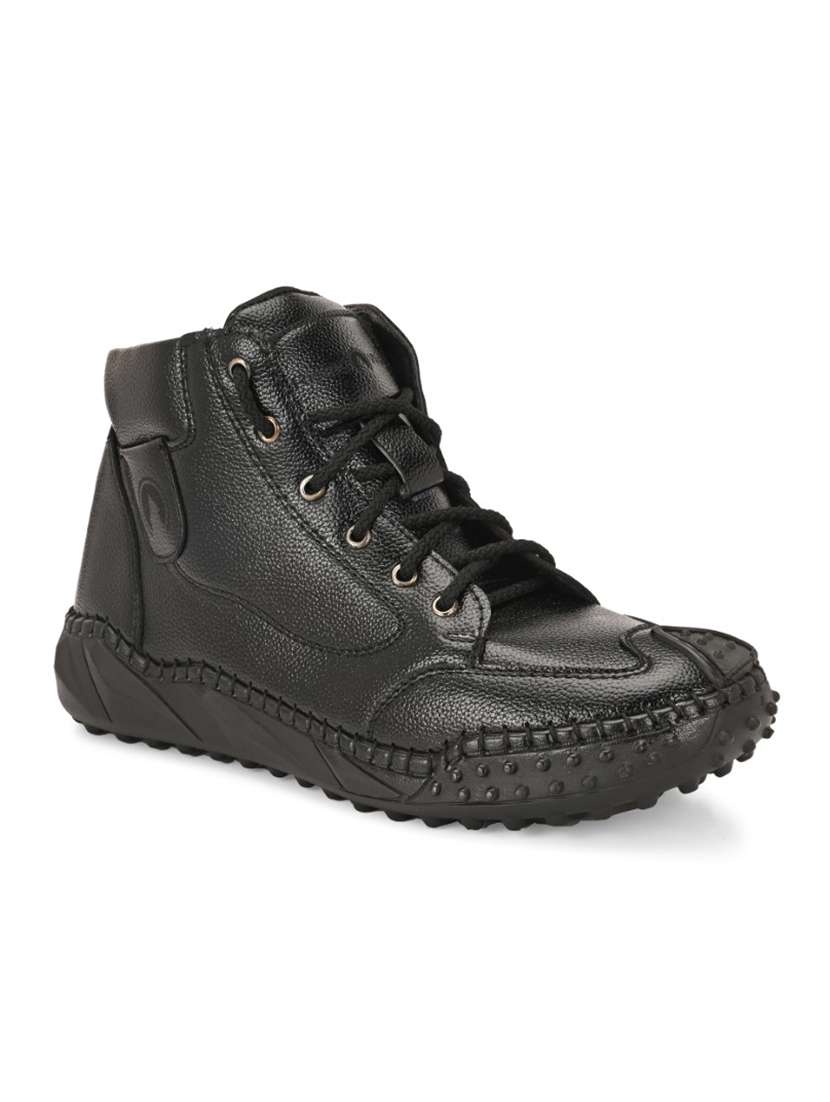 men black lace up boot - 22299455 -  Standard Image - 3