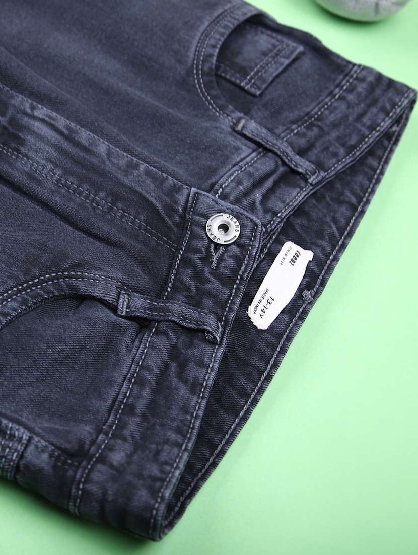 blue denim plain jean - 22299521 -  Standard Image - 3