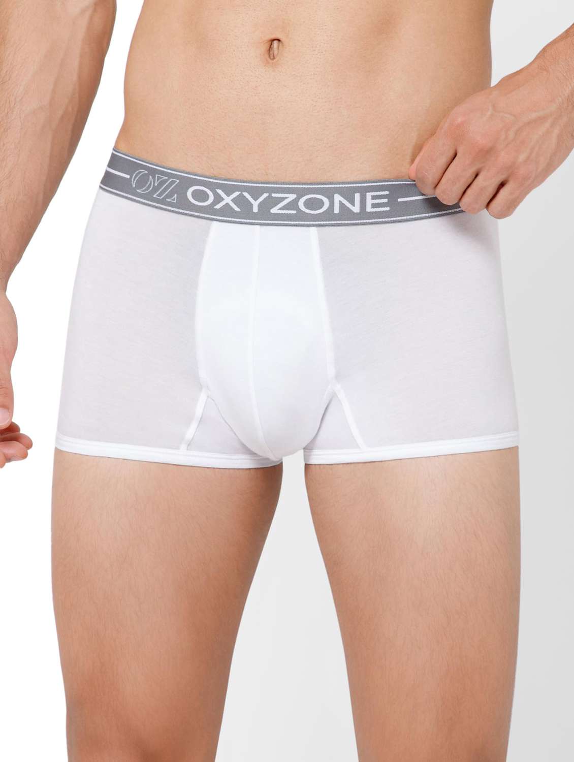 men solid low rise trunks brief