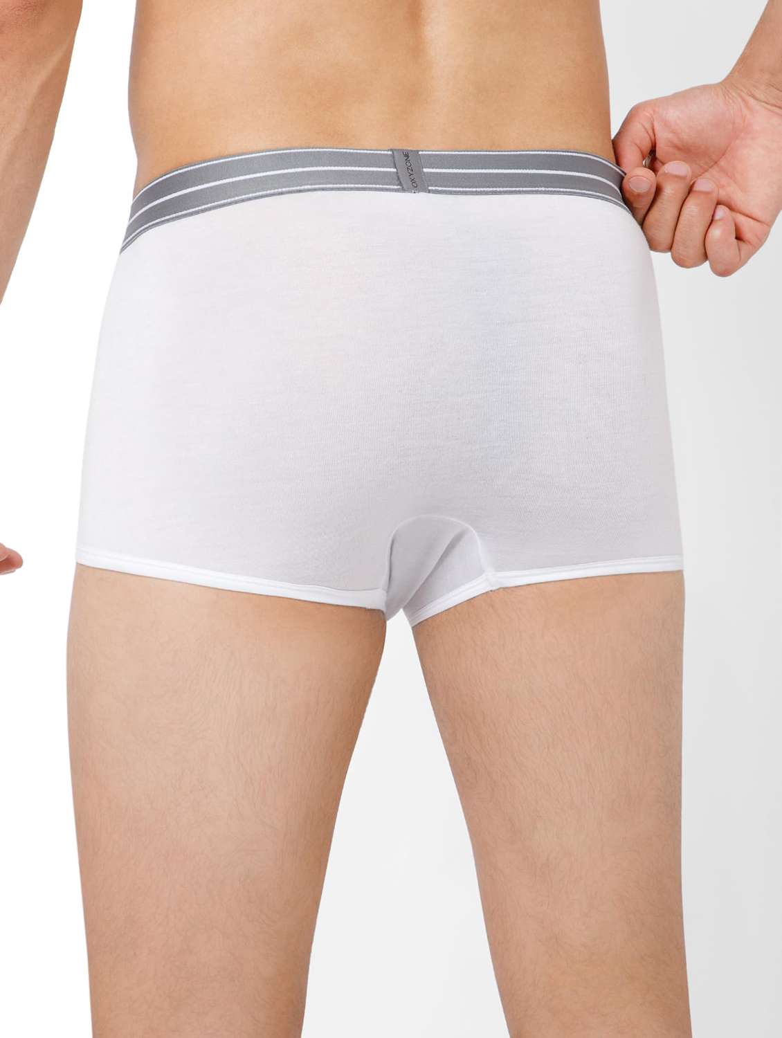 men solid low rise trunks brief - 22300077 -  Standard Image - 3
