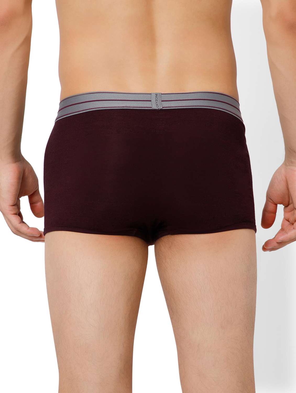 men solid low rise trunks brief - 22300078 -  Standard Image - 3