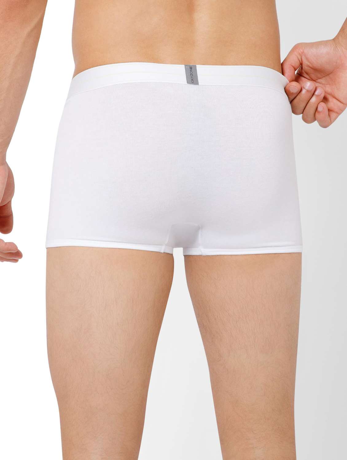 men solid low rise trunks brief - 22300090 -  Standard Image - 3