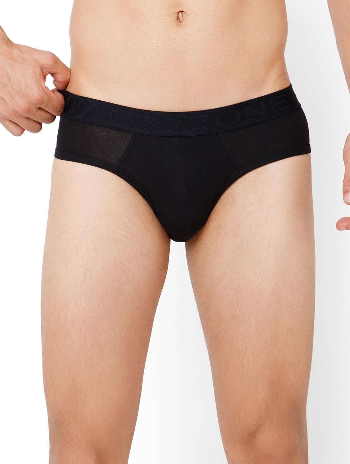 Men Pack Of 2 Solid Low Rise Hipster Brief - 22300092 -  Standard Image - 3