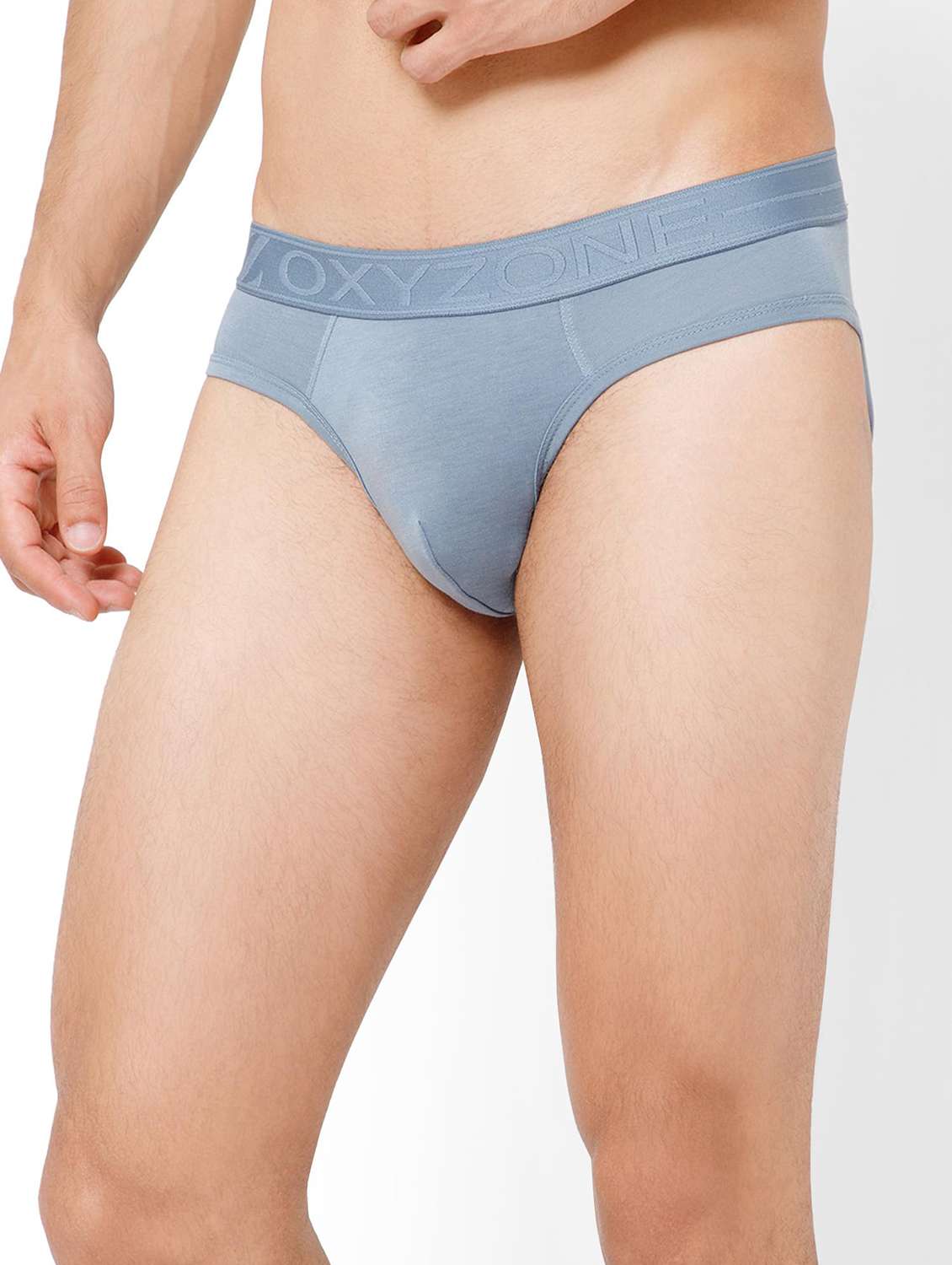 men pack of 2 solid low rise hipster brief - 22300100 -  Standard Image - 3
