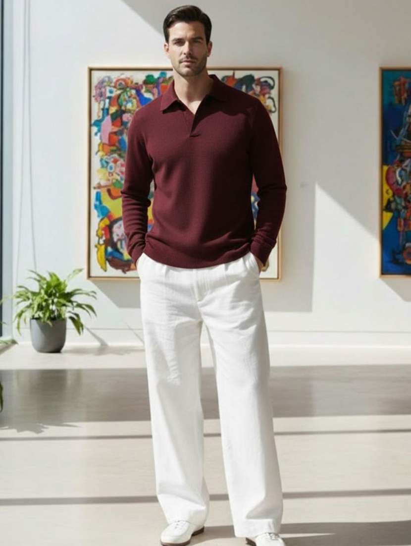 men solid long sleeve regular fit sweatshirt - 22300112 -  Standard Image - 3