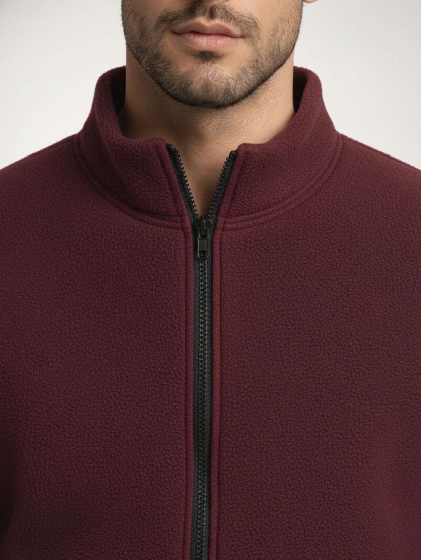 men solid sleeveless regular fit casual jacket - 22300116 -  Standard Image - 3