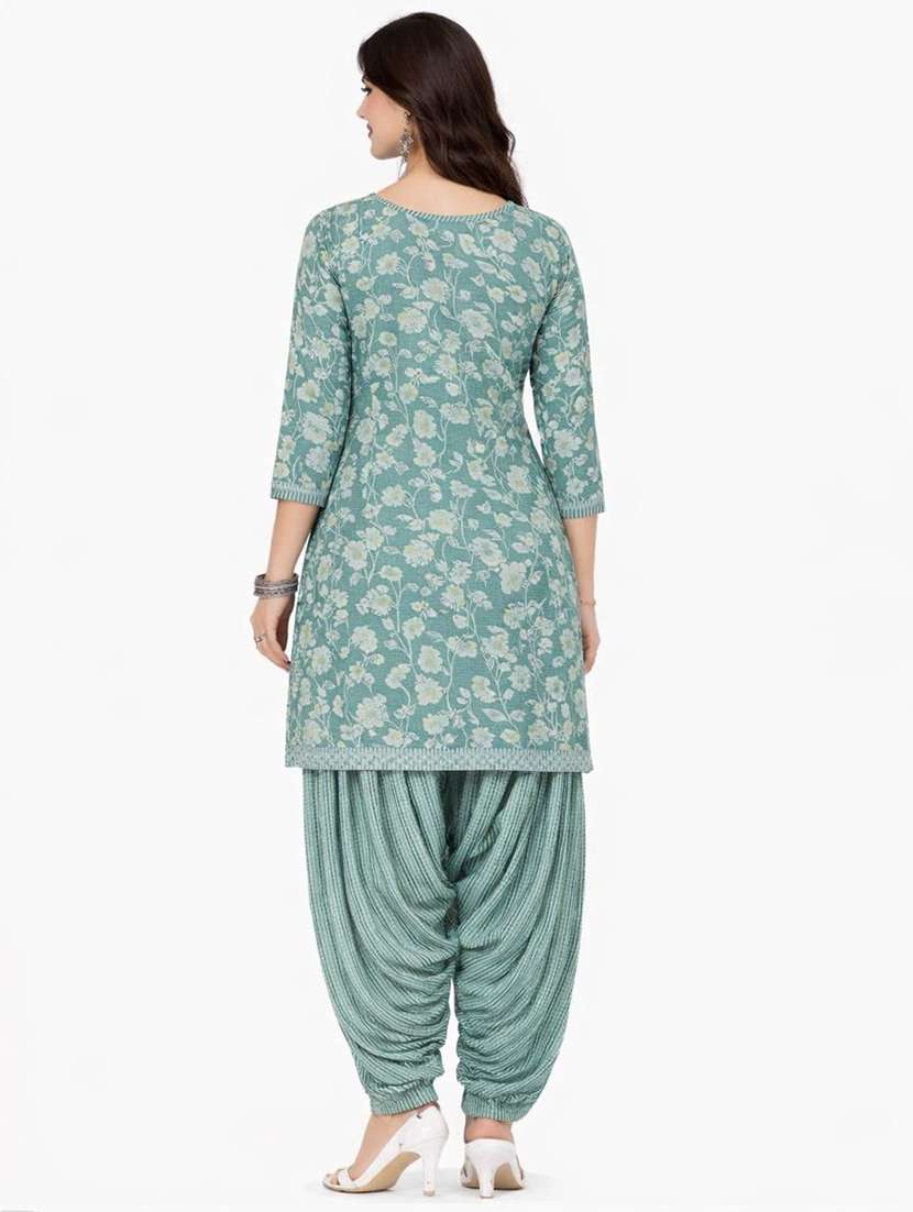 women floral printed unstitched suit set - 22301554 -  Standard Image - 3