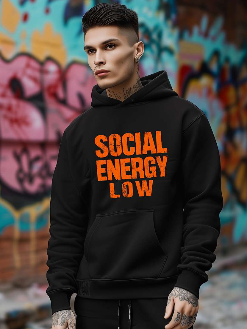 men typographic long sleeve regular fit sweatshirt