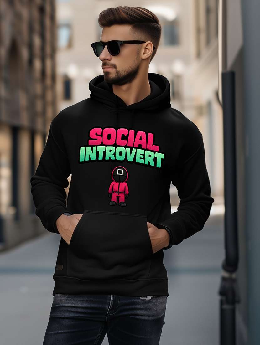 men typographic long sleeve regular fit sweatshirt