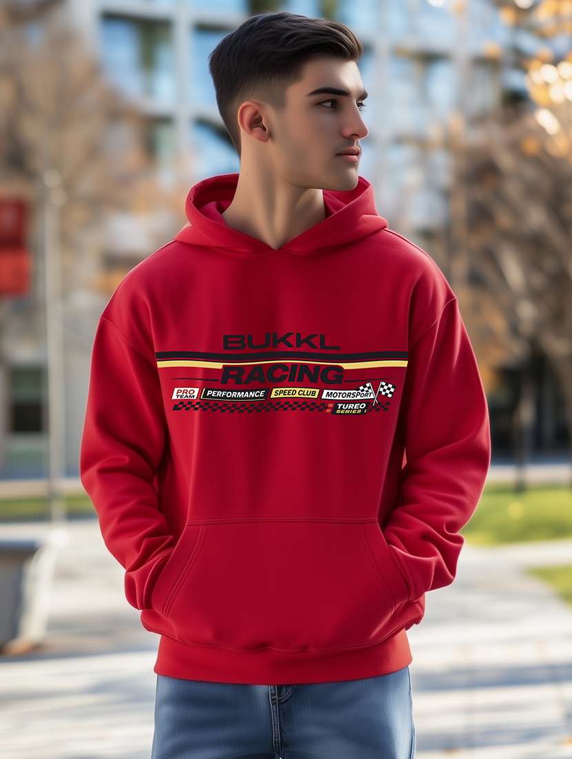 men typographic long sleeve regular fit sweatshirt