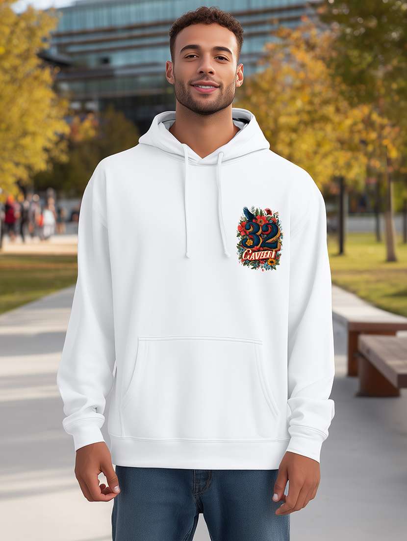 men printed long sleeve regular fit sweatshirt