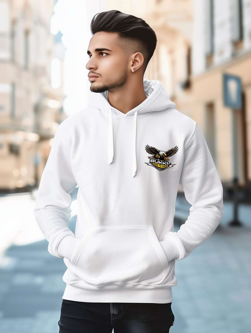 men logo print long sleeve regular fit sweatshirt