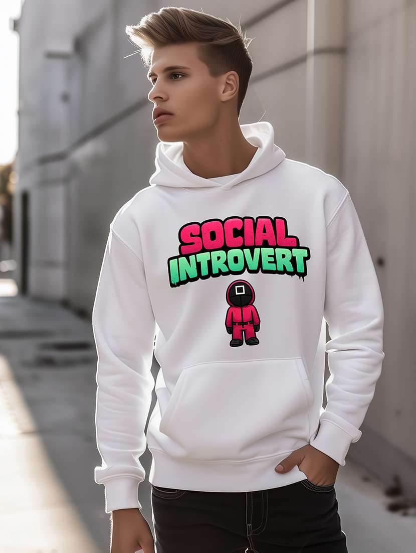 men typographic long sleeve regular fit sweatshirt