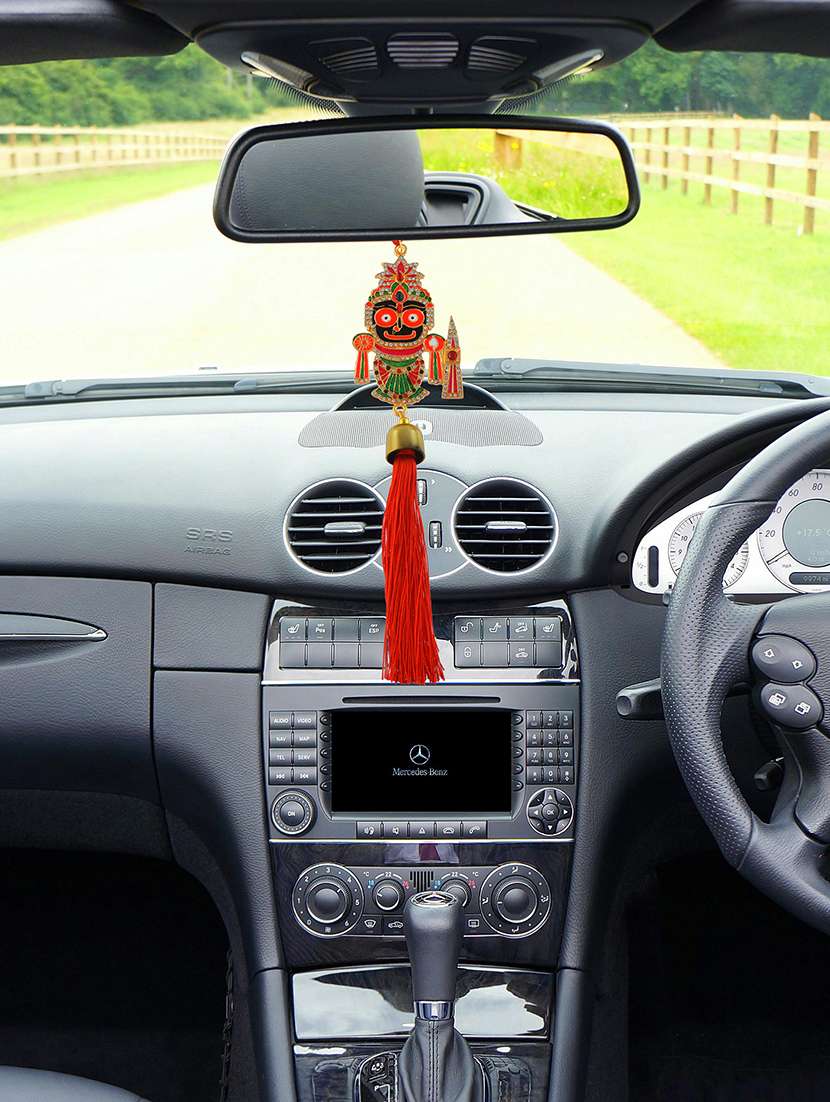 pvc lord jagannath homedecor wall hanging car d�cor spiritual show piece
