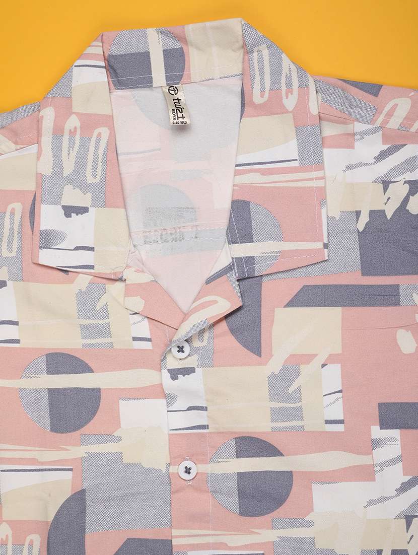 boys collared short sleeve shirt - 22302208 -  Standard Image - 3